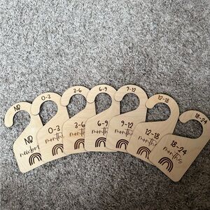 Wooden Baby Closet Dividers